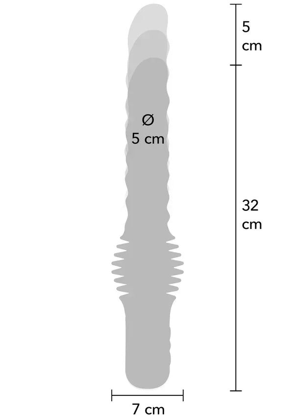 Anal Power Thrusting Vibrator by Hidden Desire - Happytoys Sexshop: online sex shop for Feeling Happy & Easy 😊 - Discreet geleverd