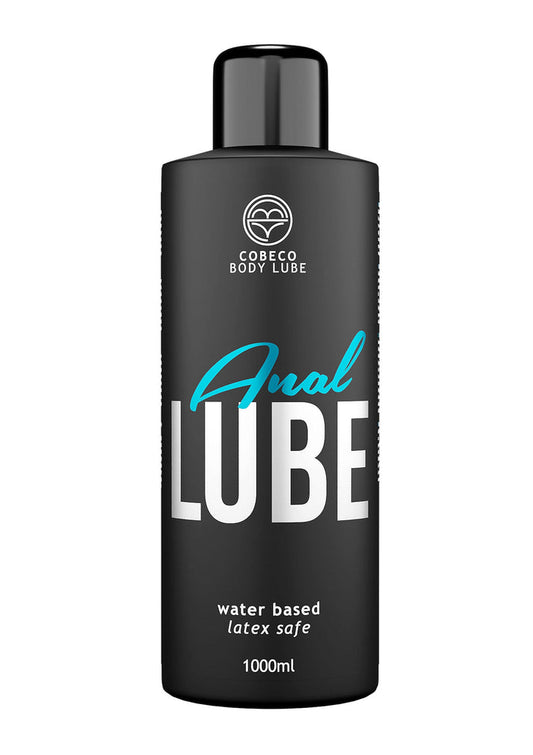 Bestel: Anal Lube Waterbased 1000 ml by Cobeco - bij Happytoys: de erotische sex webshop | liever Happy dan Easy ⭐⭐⭐⭐⭐