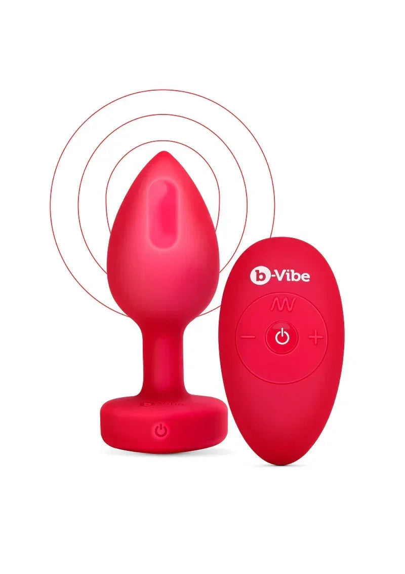 B-VibeVibratingHeartPlug1 @ Happytoys Sexshop: online sex shop for Feeling Happy & Easy 😊 the erotic store owned by a woman
