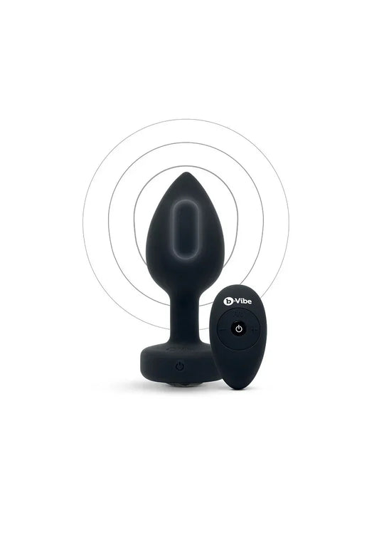 ♀ ♂ B-Vibe Vibrating Jewel Plug M/L - Happytoys Sexshop: online sex shop for Feeling Happy & Easy 😊 - Discreet geleverd