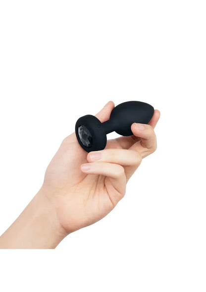 ♀ ♂ B-Vibe Vibrating Jewel Plug M/L - Happytoys Sexshop: online sex shop for Feeling Happy & Easy 😊 - Discreet geleverd