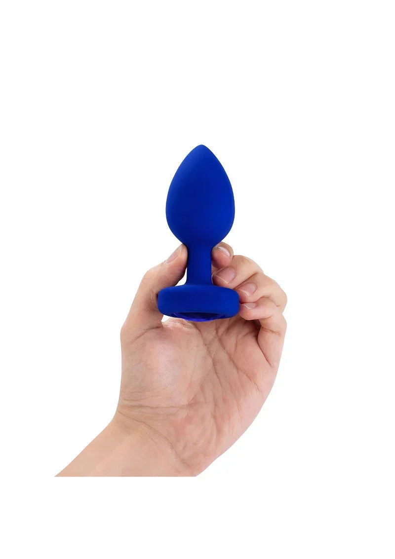 ♂ ♀ B-Vibe Vibrating Jewel Plug L/XL - Happytoys Sexshop: online sex shop for Feeling Happy & Easy 😊 - Discreet geleverd