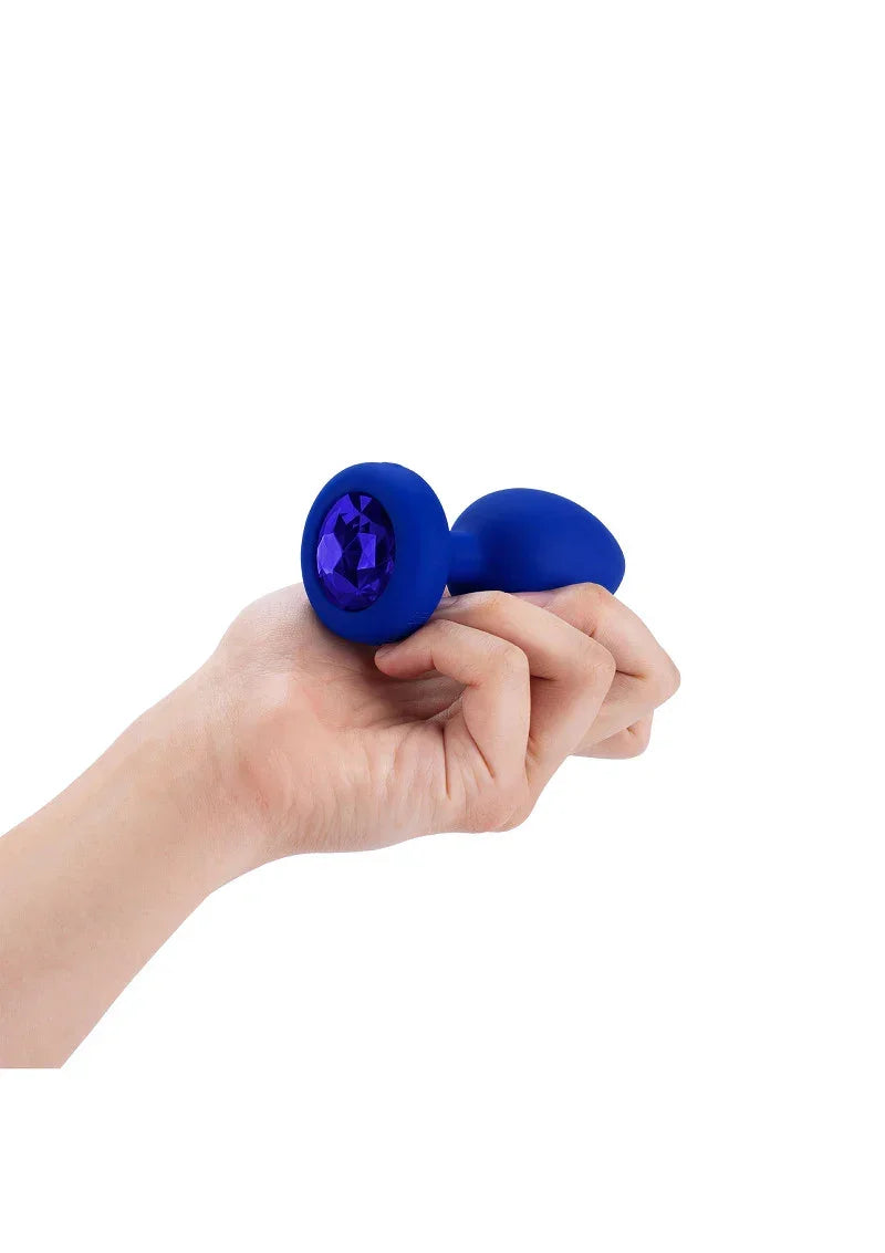 ♂ ♀ B-Vibe Vibrating Jewel Plug L/XL - Happytoys Sexshop: online sex shop for Feeling Happy & Easy 😊 - Discreet geleverd