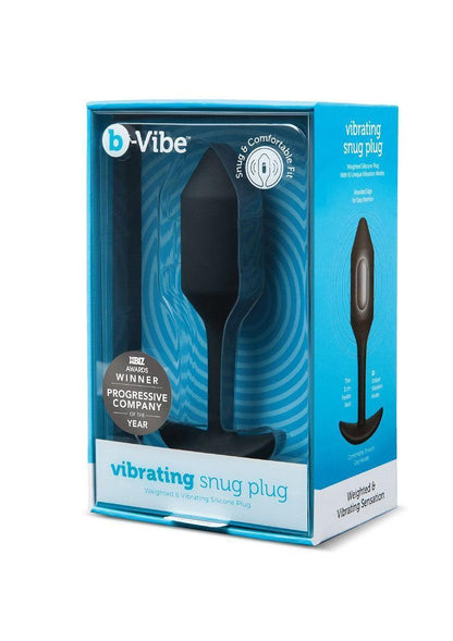 ♂ ♀ B-Vibe Vibrating Snug Plug 2 - Happytoys Sexshop: online sex shop for Feeling Happy & Easy 😊 - Discreet geleverd