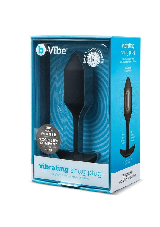 ♂ ♀ B-Vibe Vibrating Snug Plug 2 - Happytoys Sexshop: online sex shop for Feeling Happy & Easy 😊 - Discreet geleverd
