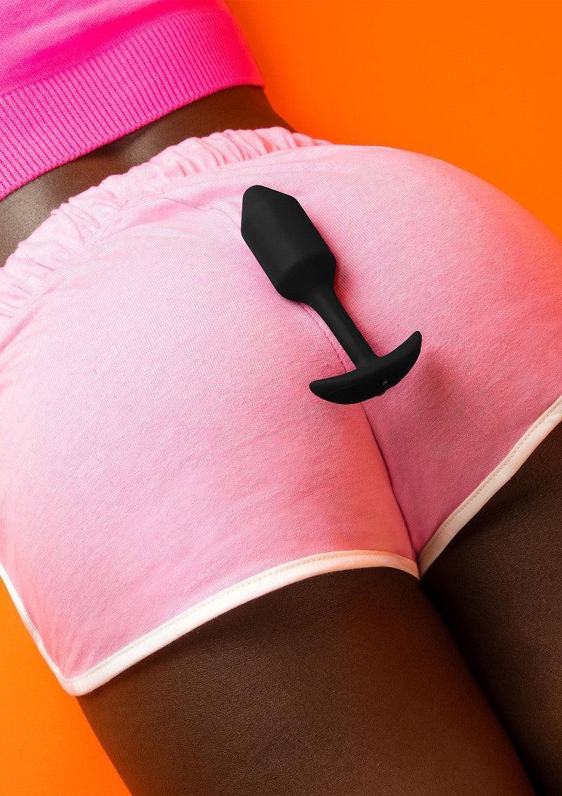 ♂ ♀ B-Vibe Vibrating Snug Plug 2 - Happytoys Sexshop: online sex shop for Feeling Happy & Easy 😊 - Discreet geleverd