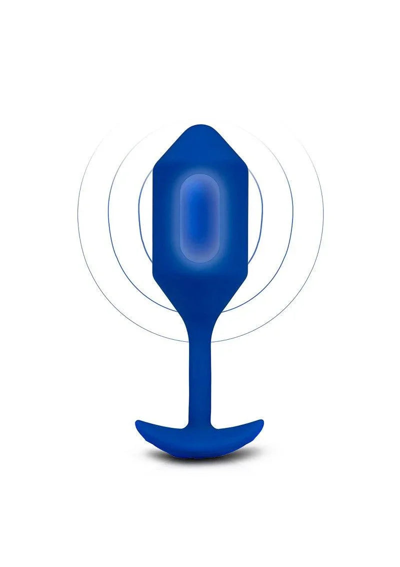 ♂ ♀ B-Vibe Vibrating Snug Plug L - Happytoys Sexshop: online sex shop for Feeling Happy & Easy 😊 - Discreet geleverd