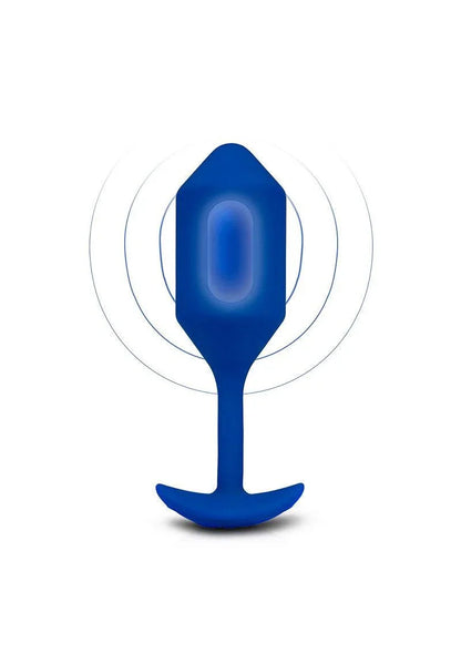 ♂ ♀ B-Vibe Vibrating Snug Plug L - Happytoys Sexshop: online sex shop for Feeling Happy & Easy 😊 - Discreet geleverd