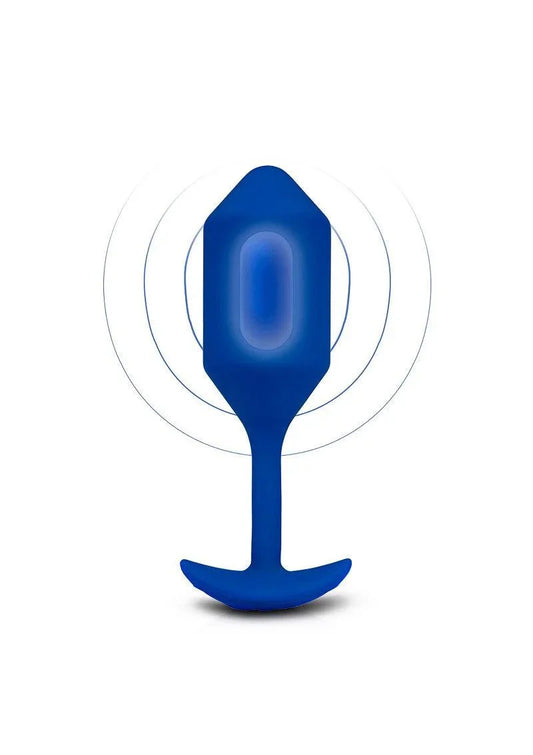 ♂ ♀ B-Vibe Vibrating Snug Plug L - Happytoys Sexshop: online sex shop for Feeling Happy & Easy 😊 - Discreet geleverd