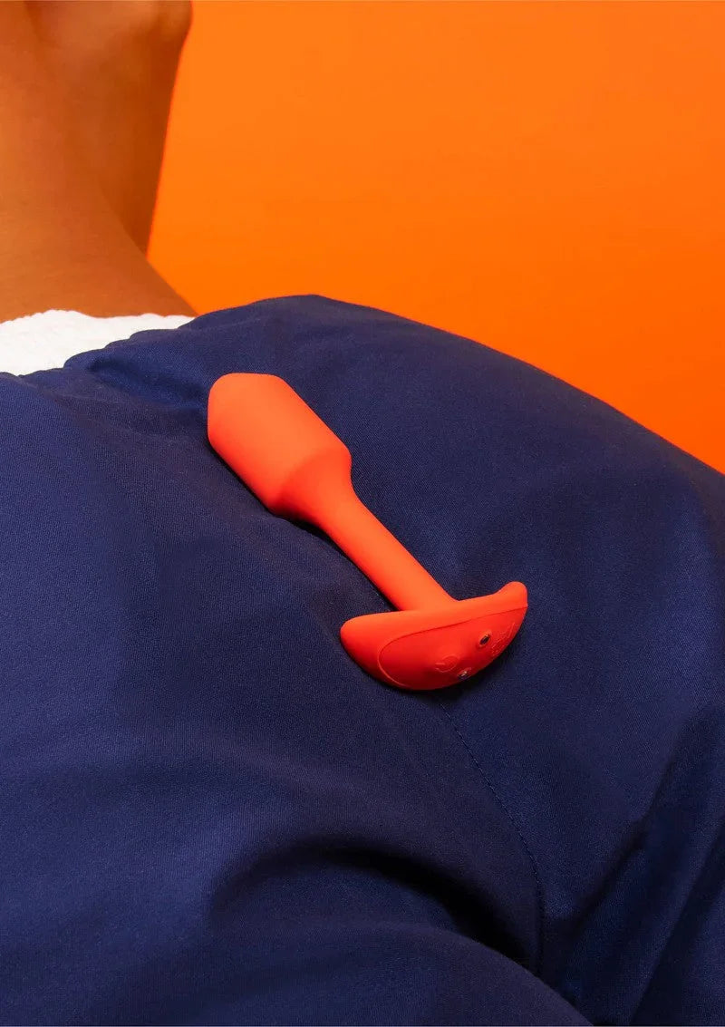 ♂ ♀ B-Vibe Vibrating Snug Plug S - Happytoys Sexshop: online sex shop for Feeling Happy & Easy 😊 - Discreet geleverd