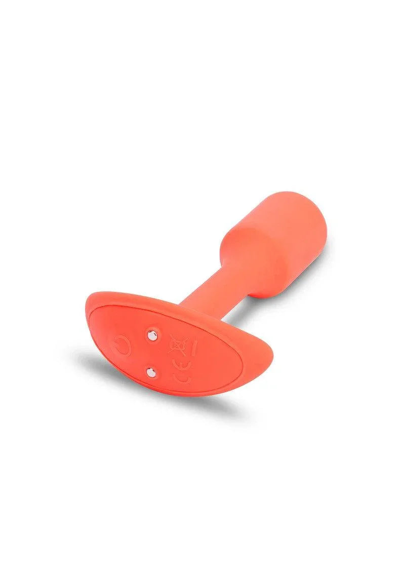 ♂ ♀ B-Vibe Vibrating Snug Plug S - Happytoys Sexshop: online sex shop for Feeling Happy & Easy 😊 - Discreet geleverd