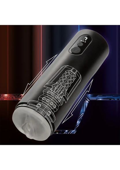 Bionic Thrusting Masturbator by CalExotics - Happytoys Sexshop: online sex shop for Feeling Happy & Easy 😊 - Discreet geleverd