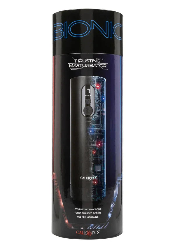 Bionic Thrusting Masturbator by CalExotics - Happytoys Sexshop: online sex shop for Feeling Happy & Easy 😊 - Discreet geleverd