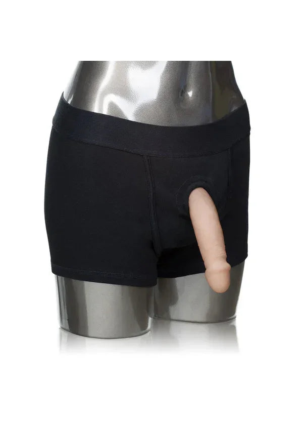 Boxer Brief Harness for pegging by CalExotics - Happytoys Sexshop: online sex shop for Feeling Happy & Easy 😊 - Discreet geleverd