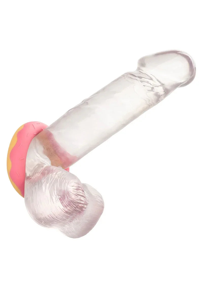 Naughty Bits Dickin’ Donuts Silicone Donut Cock RIng by CalExotics - Happytoys Sexshop: online sex shop for Feeling Happy & Easy 😊 - Discreet geleverd