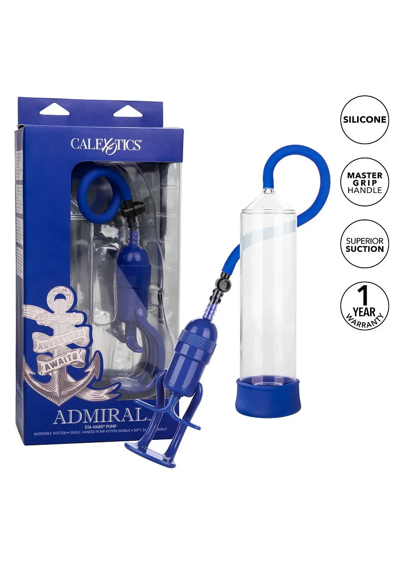 CalExotics Admiral Sta-Hard Pump - Happytoys Sexshop: online sex shop for Feeling Happy & Easy 😊 - Discreet geleverd