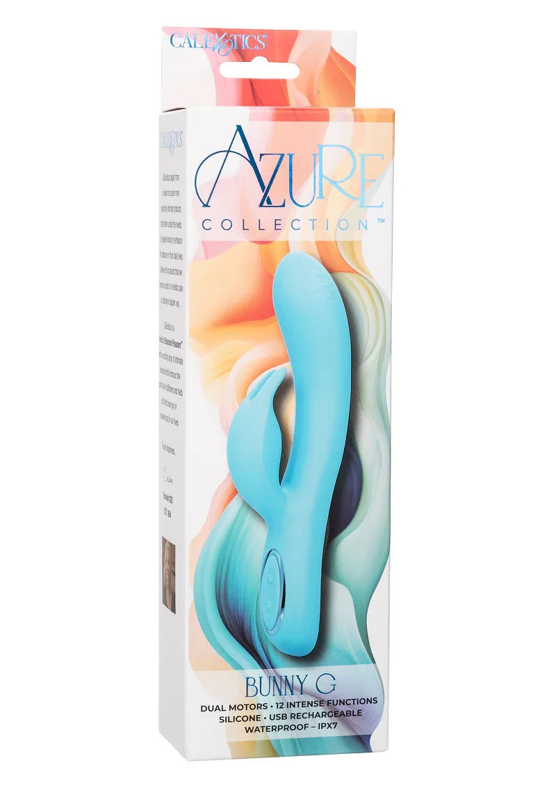 Azure Bunny G by CalExotics - Happytoys Sexshop: online sex shop for Feeling Happy & Easy 😊 - Discreet geleverd