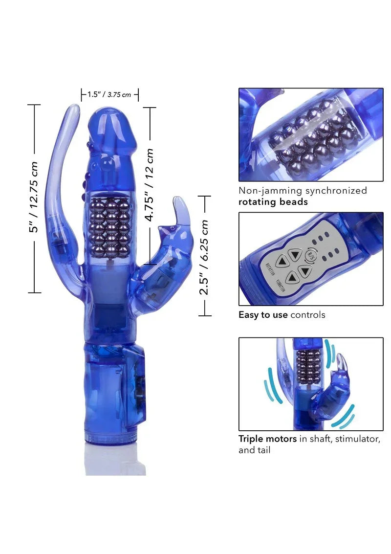 CalExoticsDelightTripleOrgasm7 @ Happytoys Sexshop: online sex shop for Feeling Happy & Easy 😊 the erotic store owned by a woman