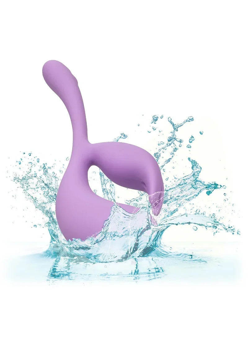 CalExoticsElleLiquidSiliconeDualFlickerVibrator38 @ Happytoys Sexshop: online sex shop for Feeling Happy & Easy 😊 the erotic store owned by a woman