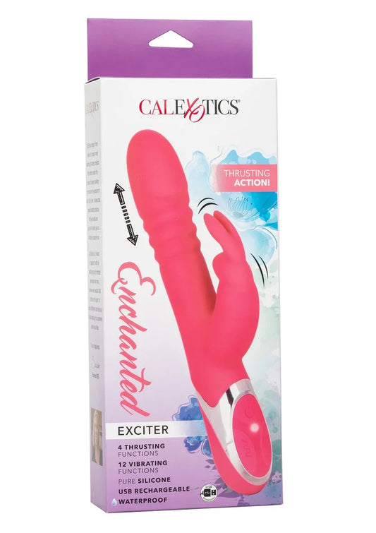 ♀ CalExotics Enchanted Exciter Rabbit vibrator - Happytoys Sexshop: online sex shop for Feeling Happy & Easy 😊 - Discreet geleverd