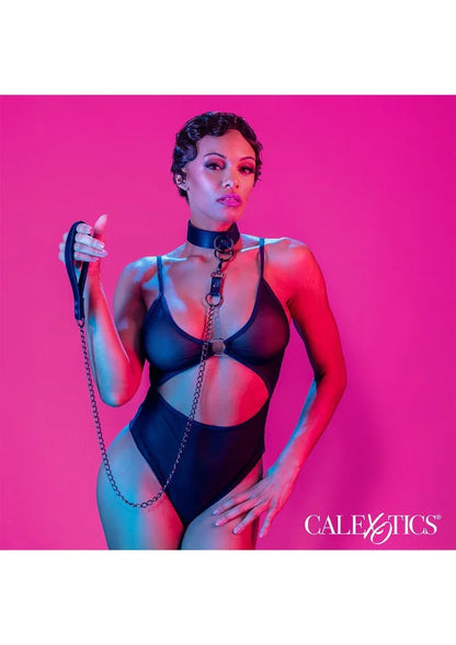CalExoticsEuphoriaCollectionCollarwithChainLeash8 @ Happytoys Sexshop: online sex shop for Feeling Happy & Easy 😊 the erotic store owned by a woman