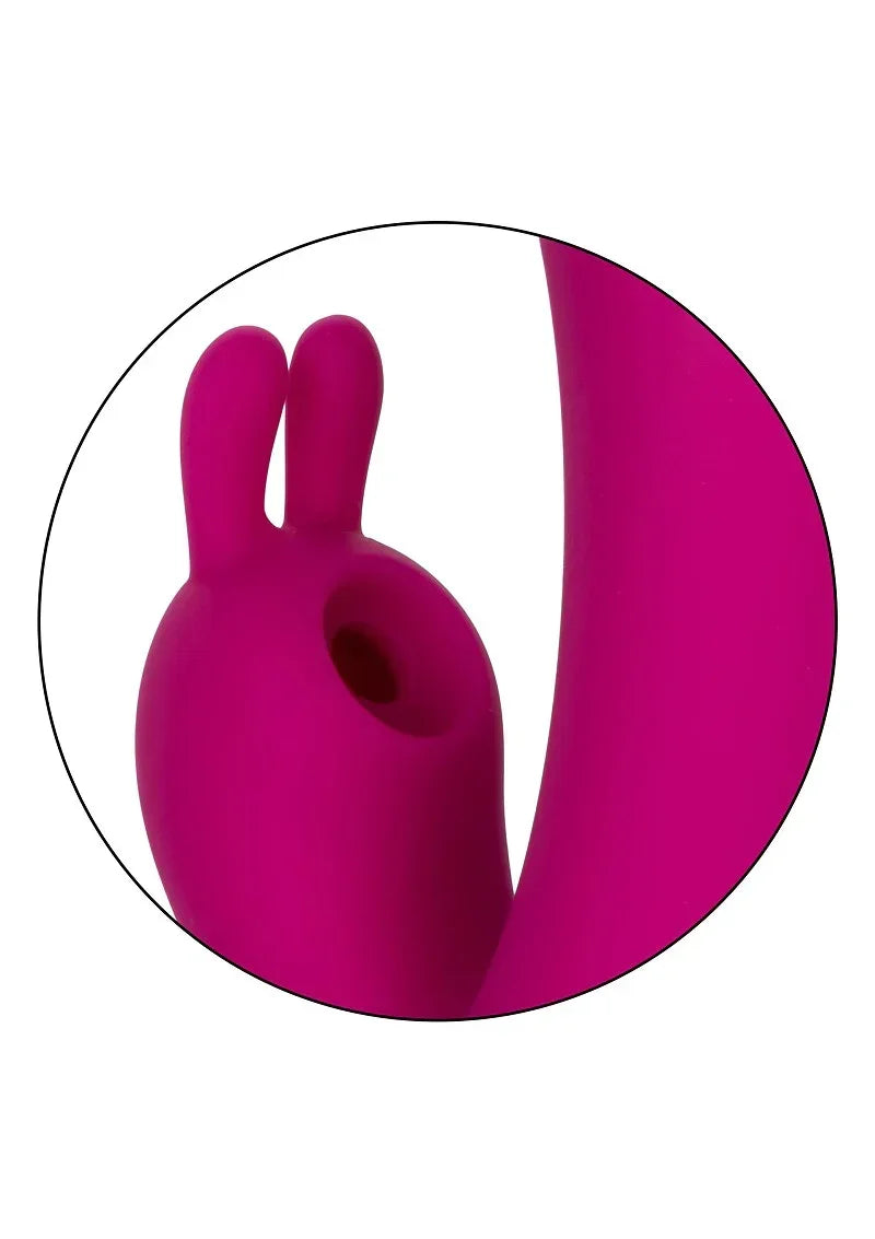 ♀ CalExotics Foreplay Frenzy Bunny Kisser double action suction - Happytoys Sexshop: online sex shop for Feeling Happy & Easy 😊 - Discreet geleverd