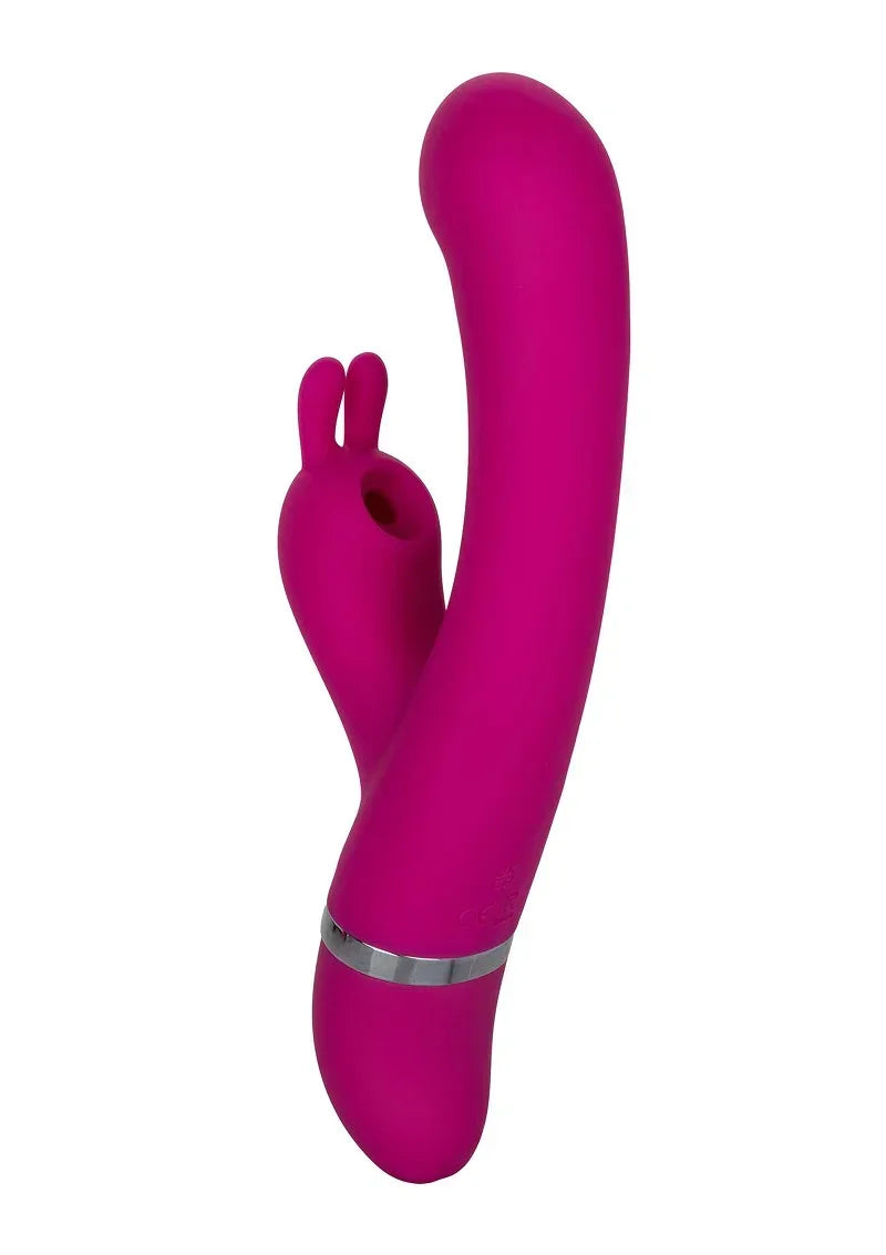 ♀ CalExotics Foreplay Frenzy Bunny Kisser double action suction - Happytoys Sexshop: online sex shop for Feeling Happy & Easy 😊 - Discreet geleverd