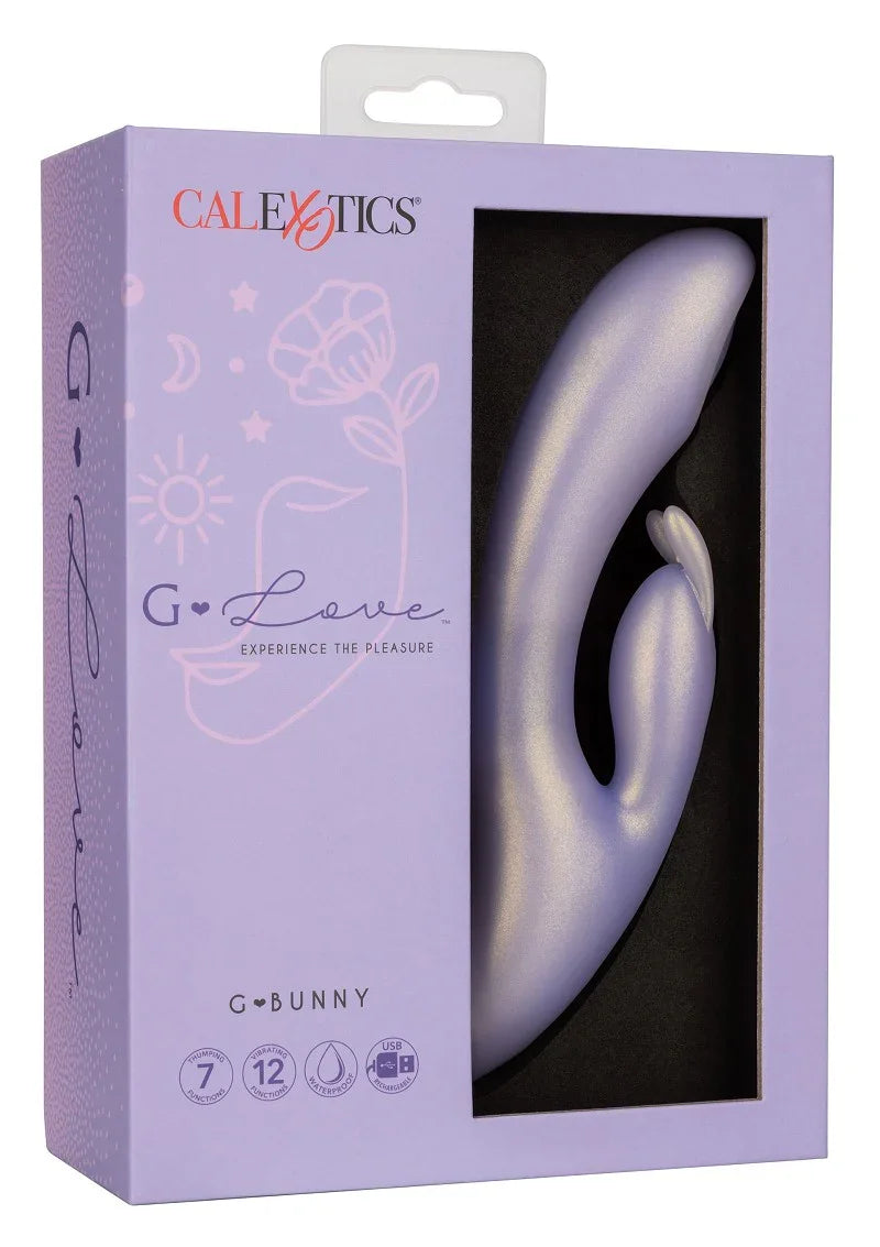 ♀ CalExotics G-Love G-Bunny vibrator - Happytoys Sexshop: online sex shop for Feeling Happy & Easy 😊 - Discreet geleverd