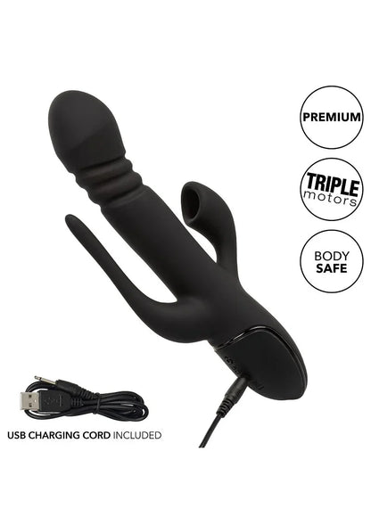 Triple Euphoria 3 double vibrator by CalExotics - Happytoys Sexshop: online sex shop for Feeling Happy & Easy 😊 - Discreet geleverd