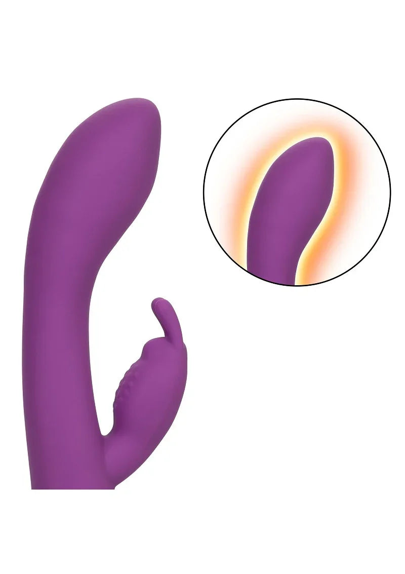 Jack Rabbit Elite Warming Rabbit vibrator by CalExotics - Happytoys Sexshop: online sex shop for Feeling Happy & Easy 😊 - Discreet geleverd