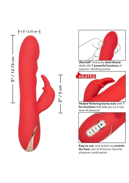 CalExoticsJackRabbitSignatureHeatedSiliconeUltra-SoftRabbit7 @ Happytoys Sexshop: online sex shop for Feeling Happy & Easy 😊 the erotic store owned by a woman