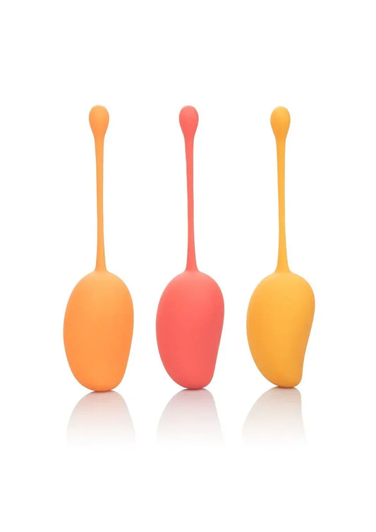 CalExoticsKegelTrainingSetMango1 @ Happytoys Sexshop: online sex shop for Feeling Happy & Easy 😊 the erotic store owned by a woman