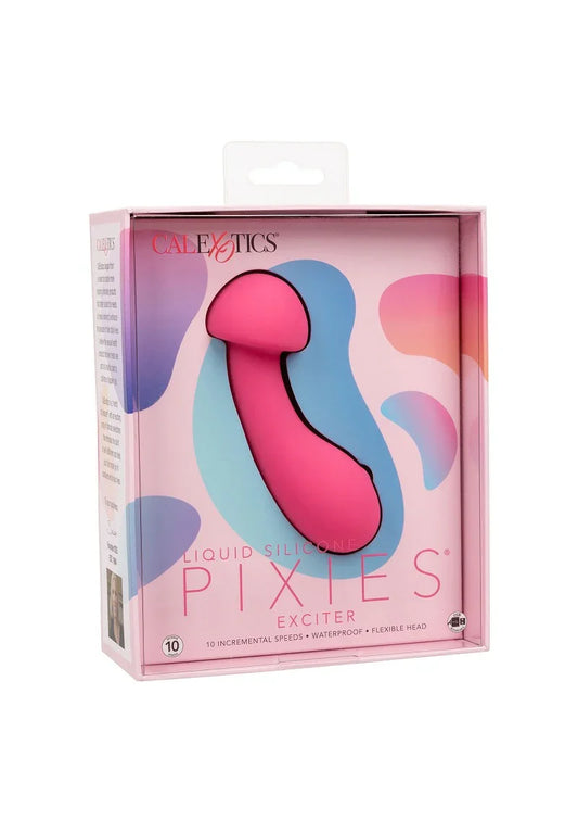 Liquid Silicone Pixies Exciter vibrator by CalExotics - Happytoys Sexshop: online sex shop for Feeling Happy & Easy 😊 - Discreet geleverd