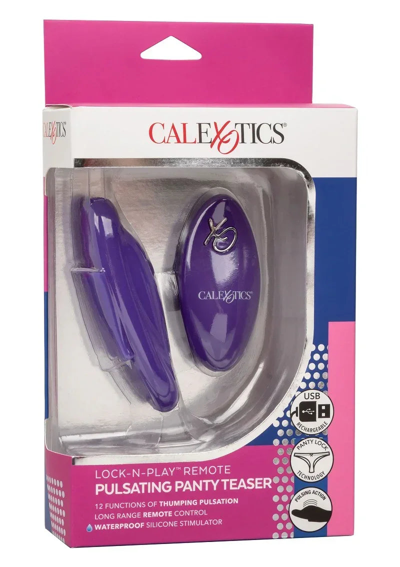 Lock-N-Play Remote Pulsating Panty Teaser @ CalExotics - Happytoys Sexshop: online sex shop for Feeling Happy & Easy 😊 - Discreet geleverd