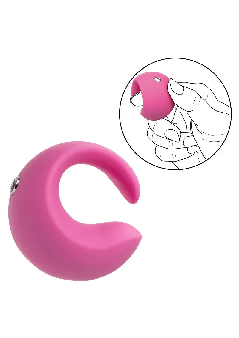 LuvMor 'O's vinger vibrator @ CalExotics - Happytoys Sexshop: online sex shop for Feeling Happy & Easy 😊 - Discreet geleverd