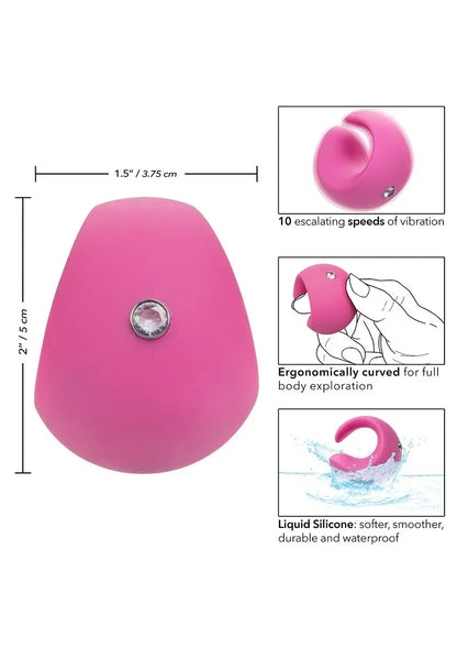 LuvMor 'O's vinger vibrator @ CalExotics - Happytoys Sexshop: online sex shop for Feeling Happy & Easy 😊 - Discreet geleverd