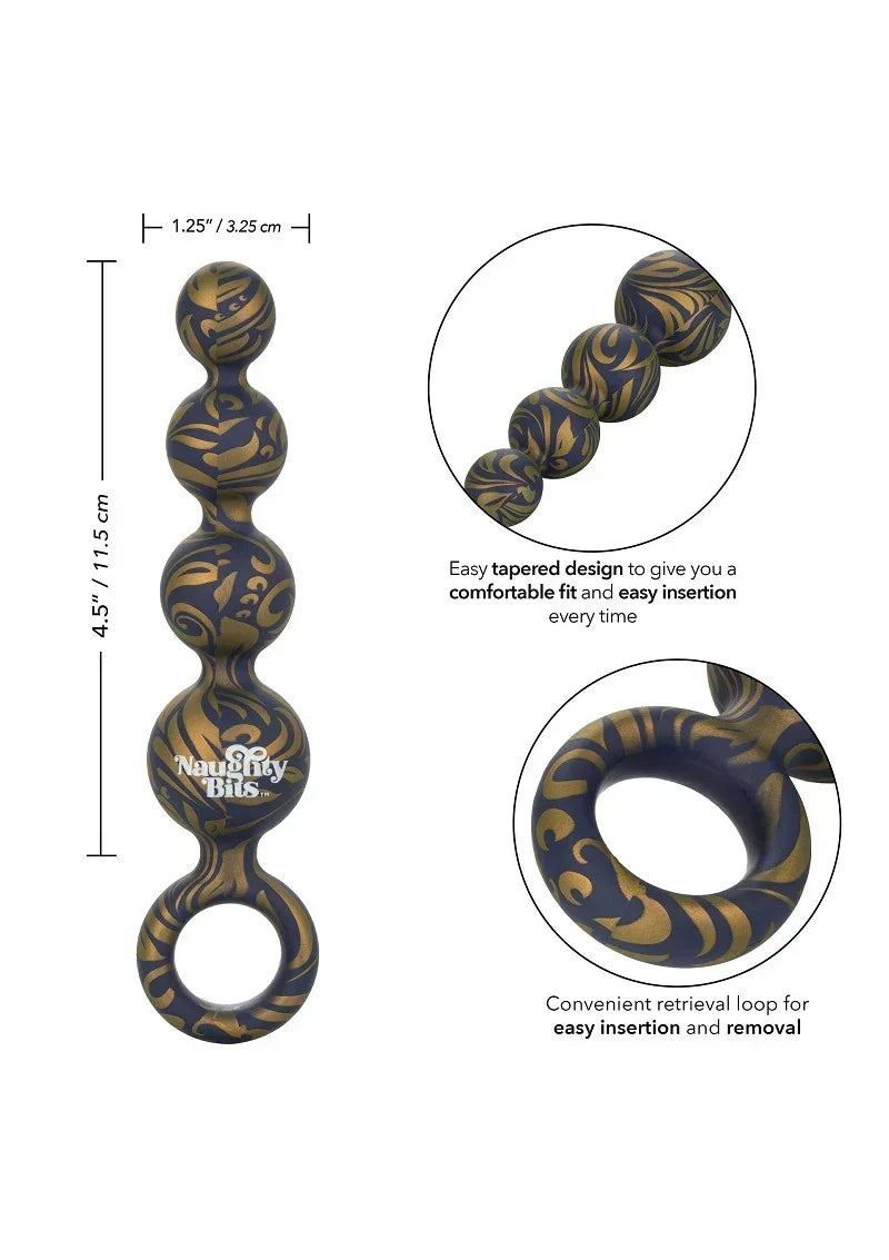 CalExoticsNaughtyBitsButtBallsSiliconeBootyBeads6 @ Happytoys Sexshop: online sex shop for Feeling Happy & Easy 😊 the erotic store owned by a woman