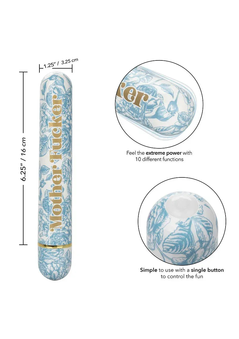 Naughty Bits Mother Fucker Personal Vibrator @ CalExotics - Happytoys Sexshop: online sex shop for Feeling Happy & Easy 😊 - Discreet geleverd