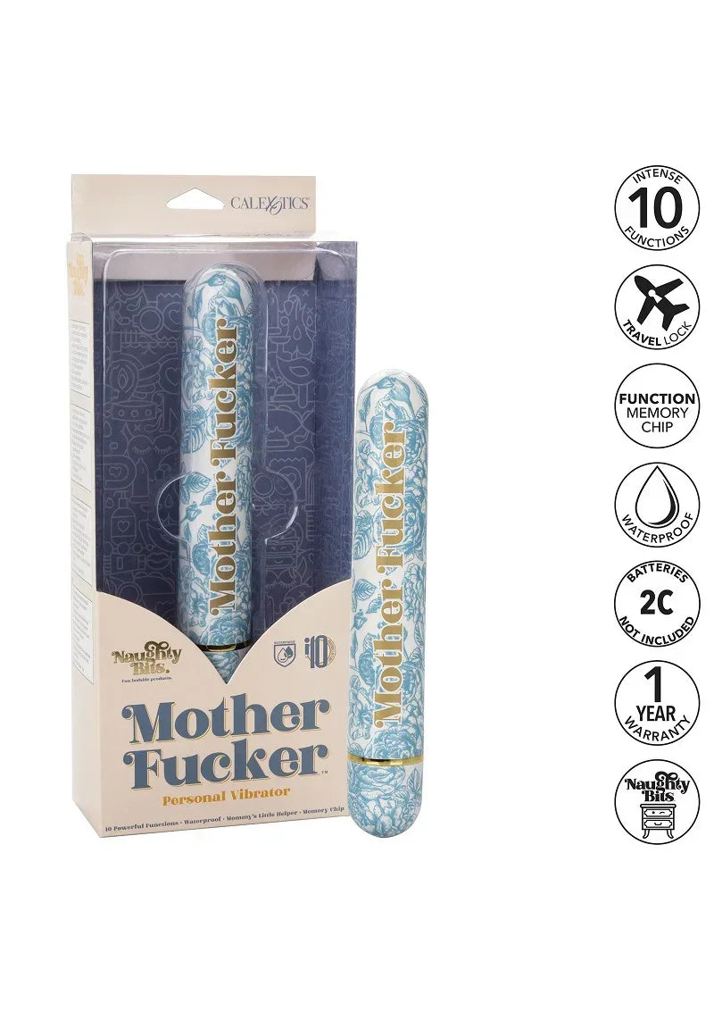 Naughty Bits Mother Fucker Personal Vibrator @ CalExotics - Happytoys Sexshop: online sex shop for Feeling Happy & Easy 😊 - Discreet geleverd