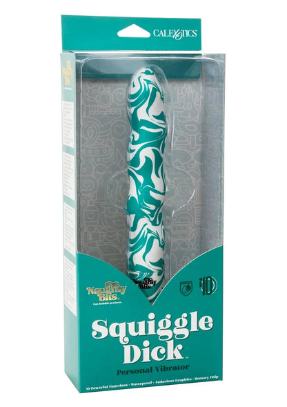 Naughty Bits Squiggle Dick Persoonlijke Vibrator by CalExotics - Happytoys Sexshop: online sex shop for Feeling Happy & Easy 😊 - Discreet geleverd