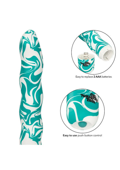 Naughty Bits Squiggle Dick Persoonlijke Vibrator by CalExotics - Happytoys Sexshop: online sex shop for Feeling Happy & Easy 😊 - Discreet geleverd