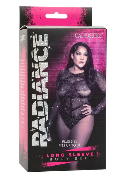 CalExoticsRadiancePlusSizeLongSleeveBodySuit1 @ Happytoys Sexshop: online sex shop for Feeling Happy & Easy 😊 the erotic store owned by a woman