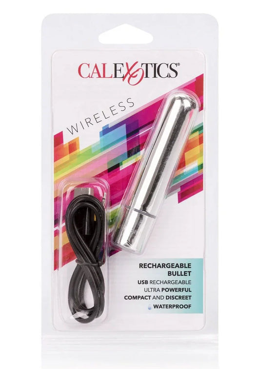 Rechargeable Bullet by CalExotics - Happytoys Sexshop: online sex shop for Feeling Happy & Easy 😊 - Discreet geleverd