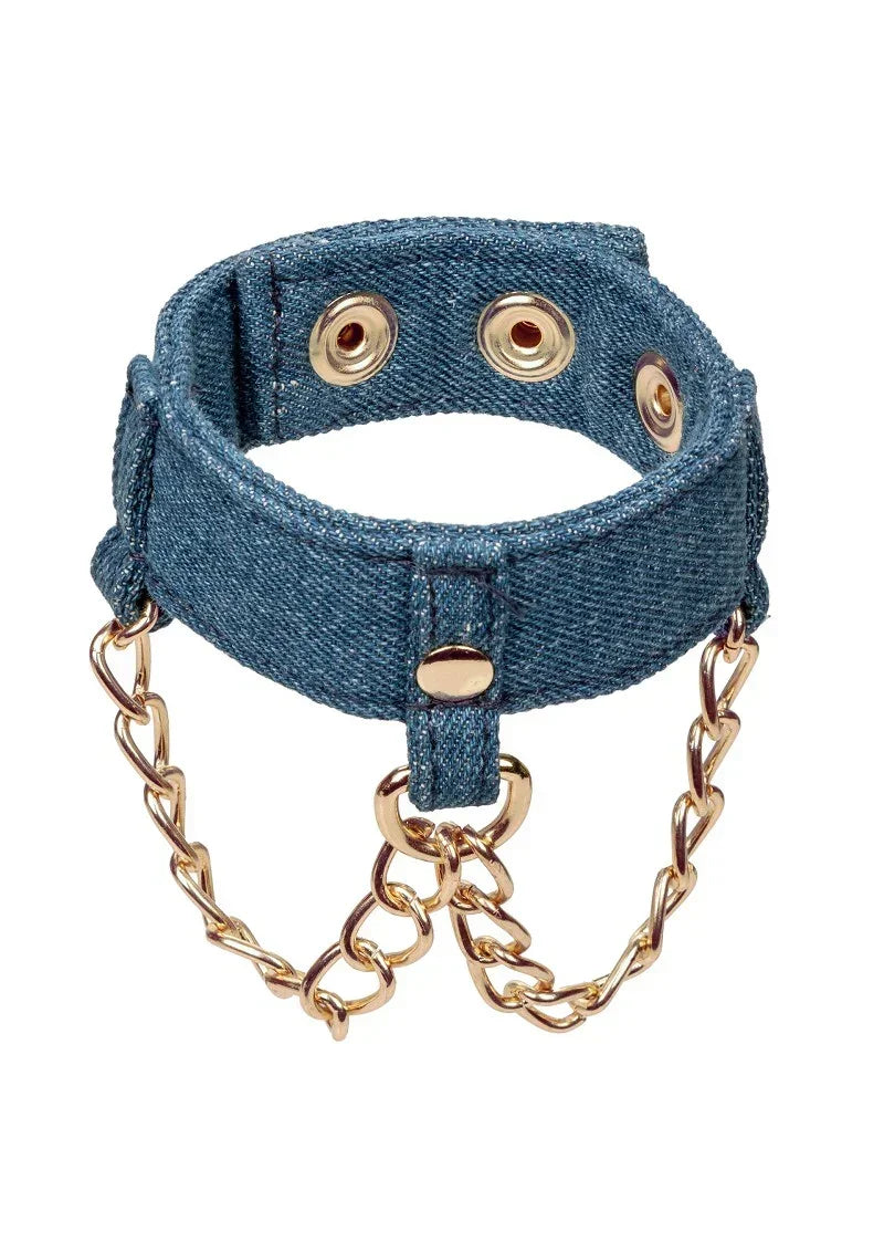 CalExoticsRide_emPremiumDenimCollectionWristCuffs3 @ Happytoys Sexshop: online sex shop for Feeling Happy & Easy 😊 the erotic store owned by a woman