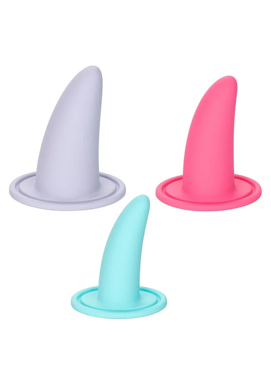 CalExotics She-ology Advanced 3-Piece Wearable Vaginal Dilator Set - Happytoys Sexshop: online sex shop for Feeling Happy & Easy 😊 - Discreet geleverd