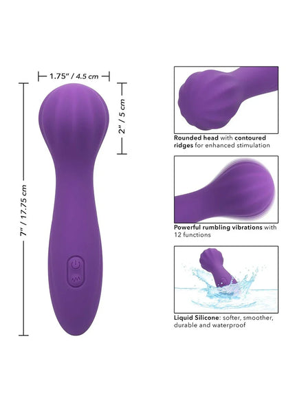Stella Liquid Silicone 'O” Wand by CalExotics - Happytoys Sexshop: online sex shop for Feeling Happy & Easy 😊 - Discreet geleverd