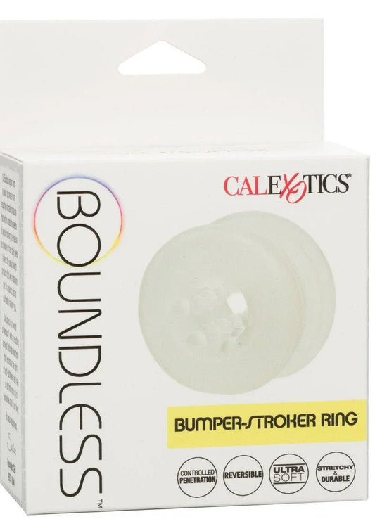 Boundless Bumper-Stroker Ring by CalExotics - Happytoys Sexshop: online sex shop for Feeling Happy & Easy 😊 - Discreet geleverd