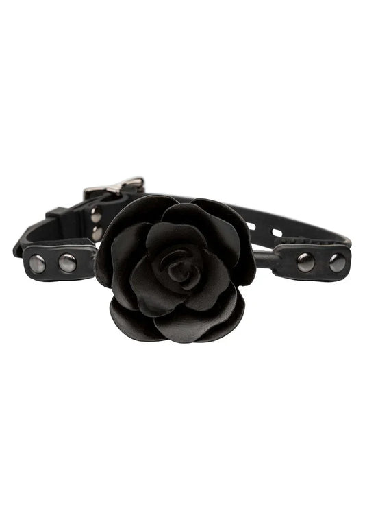 Forbidden Removable Rose Gag by CalExotics - Happytoys Sexshop: online sex shop for Feeling Happy & Easy 😊 - Discreet geleverd