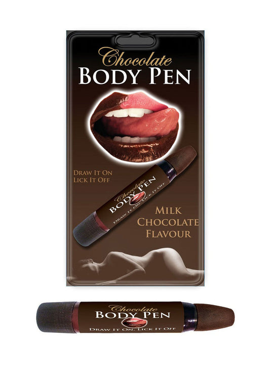 Bestel: Chocolate Body Pen by Spencer & Fleetwood - bij Happytoys: de erotische sex webshop | liever Happy dan Easy ⭐⭐⭐⭐⭐