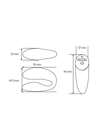 Chorus by We-Vibe - Happytoys Sexshop: online sex shop for Feeling Happy & Easy 😊 - Discreet geleverd